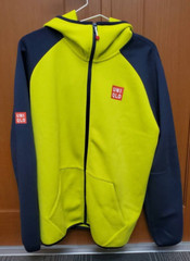 UNIQLO tennis jacket Kei Nishikori size XL (US L) Roger Federer Novak Djokovic