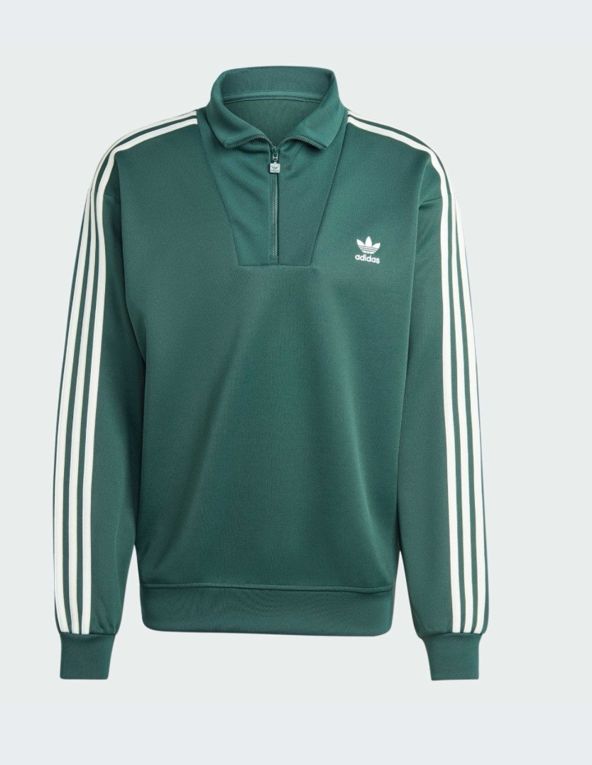 New- Size Medium- Adidas Funnelneck Track Top Retail $80 gallery