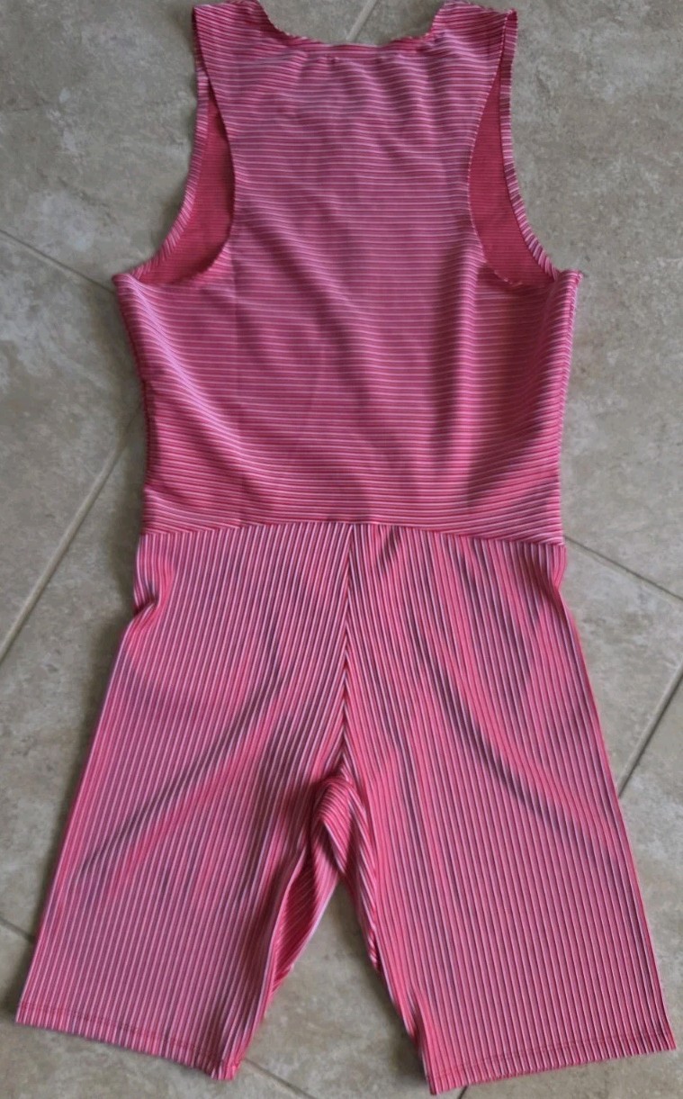 Nike Elite Pro Bahrain Olympic Track Field Singlet Speed Suit Made In USA Sz M gallery