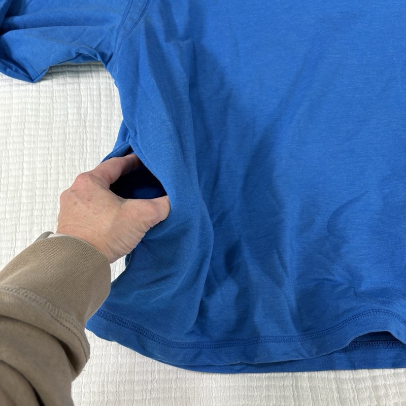 Callaway Sweater Mens Large Blue Pullover 1/4 Zip Long Sleeve Golf Active Preppy gallery
