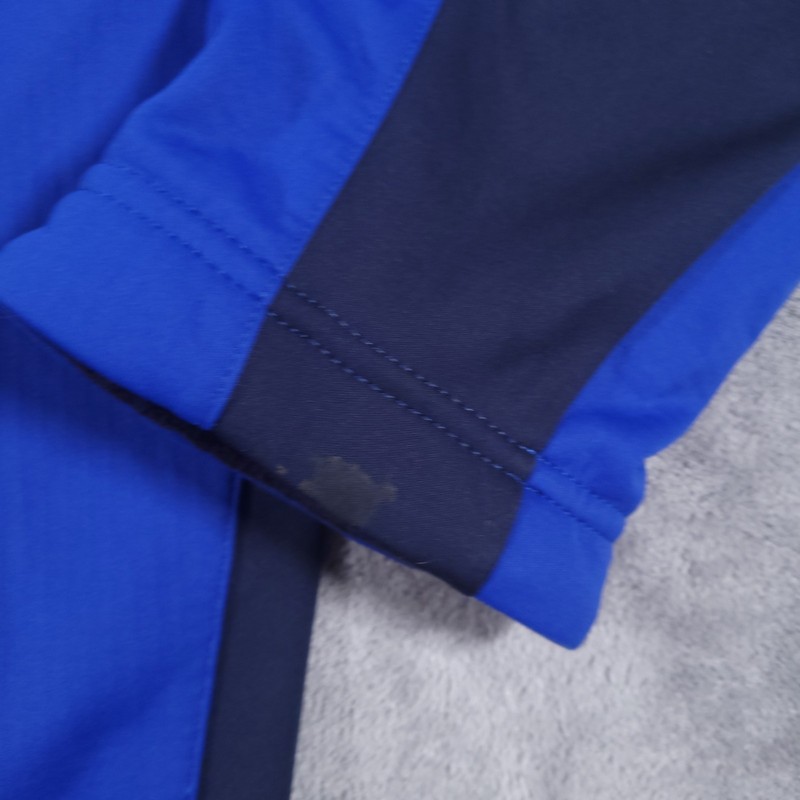 Zero Restriction Tour Series 1/4 Zip Pullover Mens Large Blue Black Auburn Golf gallery
