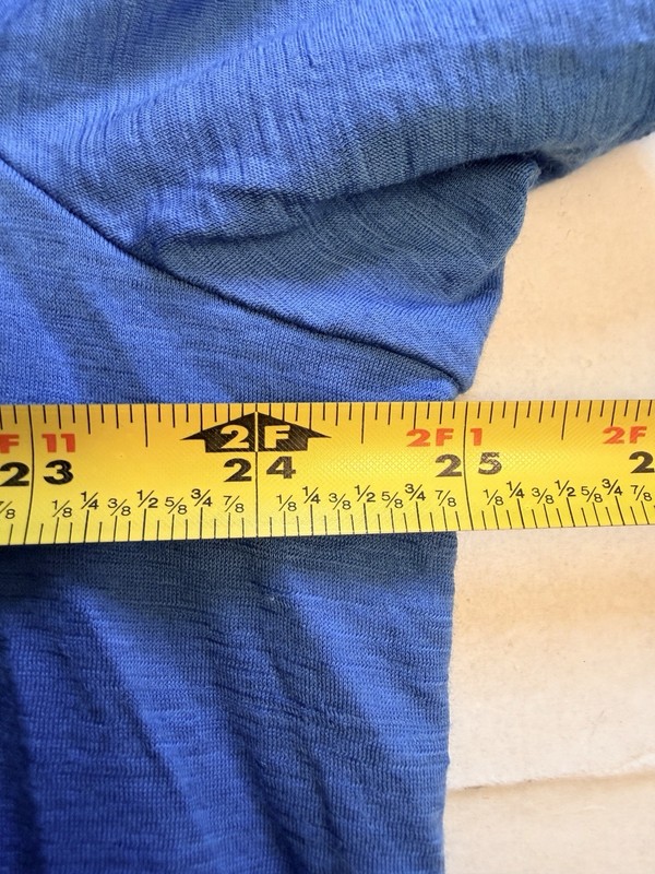 Icebreaker Men's 2XL Tech Lite II Short Sleeve Tee Forest Wall Blue 100% Wool gallery