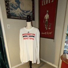 adidas AEROKNIT Washington Wizards Basketball NBA T-Shirt White 3XLT AJ Dybansta