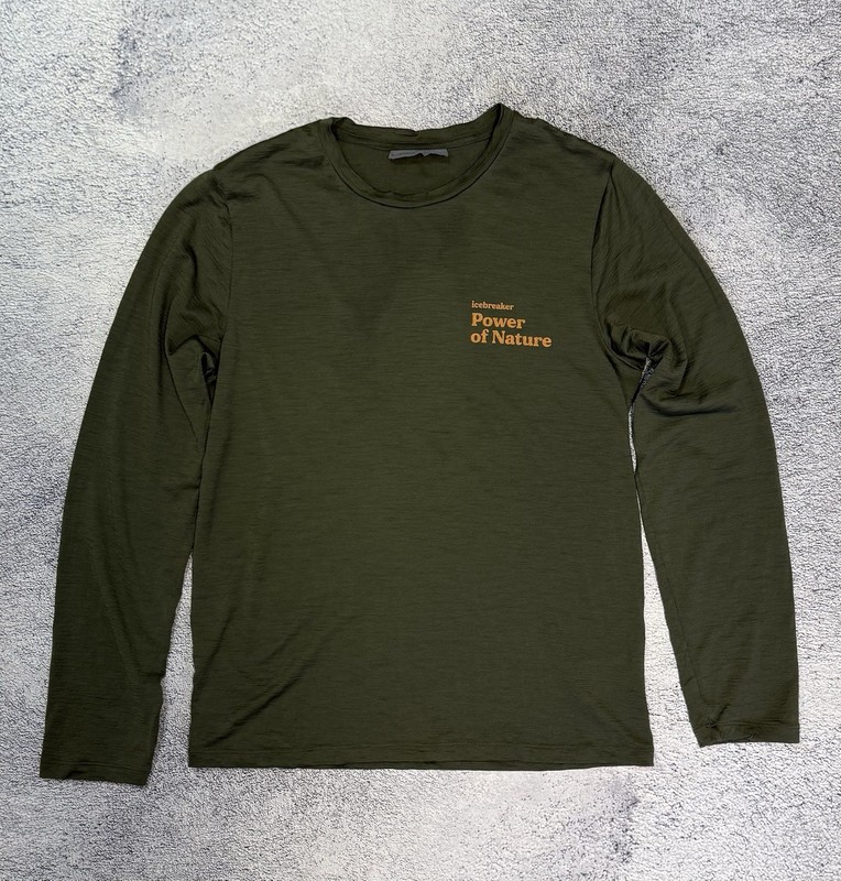 Icebreaker Tech Lite LS Tee Merino Wool Long Sleeve Shirt Men S Power Of Nature gallery