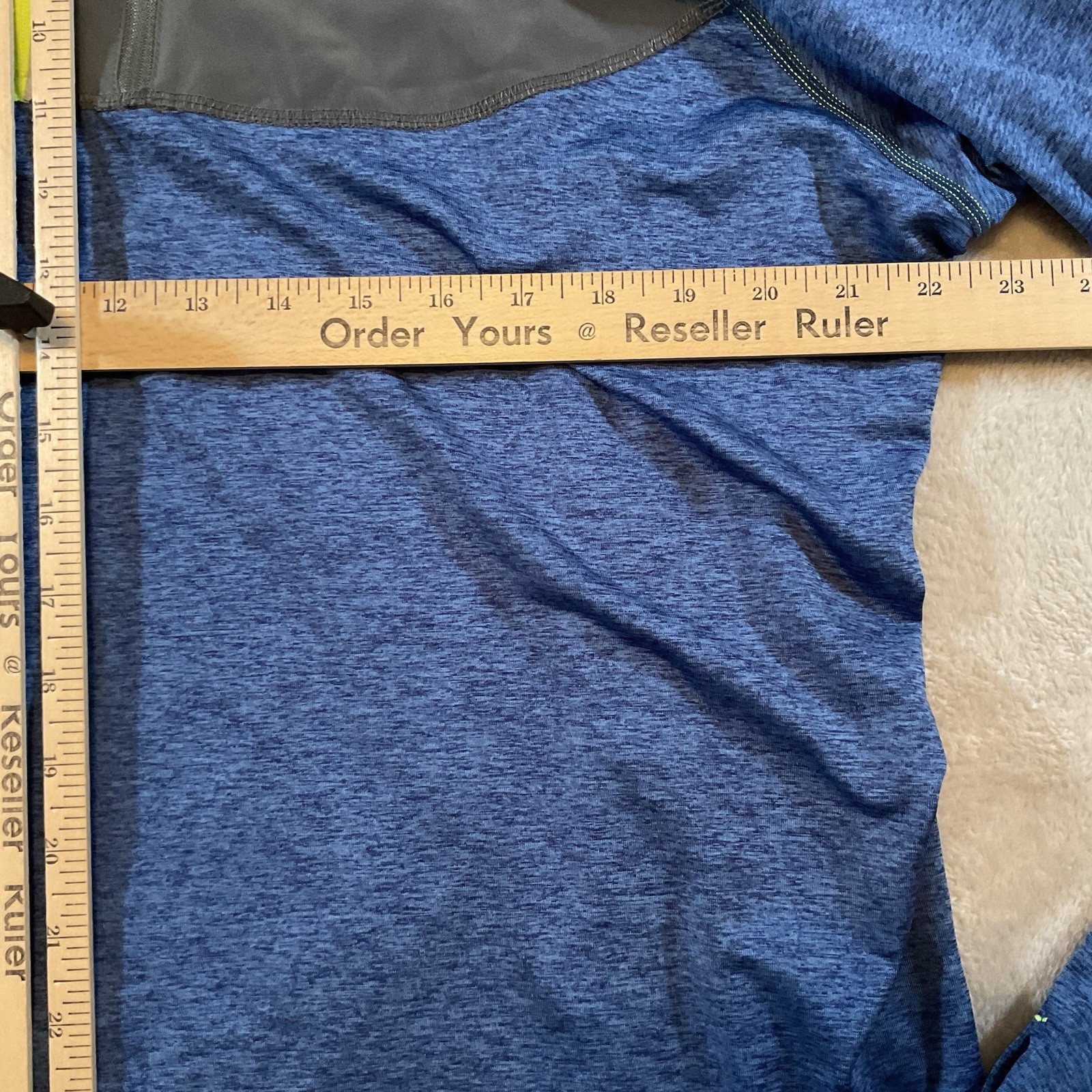 Little Donkey Andy Running Shirt 1/2 Zip Breathable Stretch Long Sleeve XL gallery