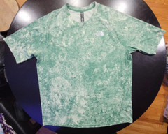 The North Face – Men’s Green Big Pine S/Sleeve Marble Print Slim Fit Shirt Sz XL