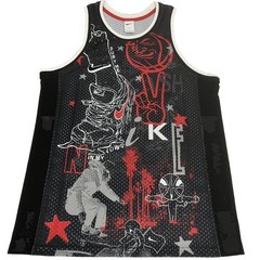 Nike Basketball Athletic Game Jersey Tank Top Stories Design Men Size Medium New
