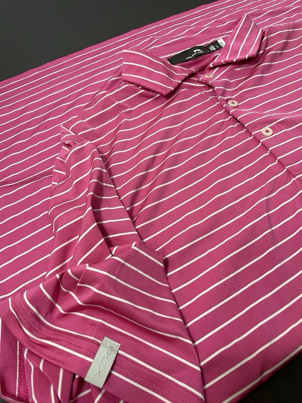 123rd US Open LA Country Club LACC Shirt Mens Size Large Pink Polo - RLX gallery