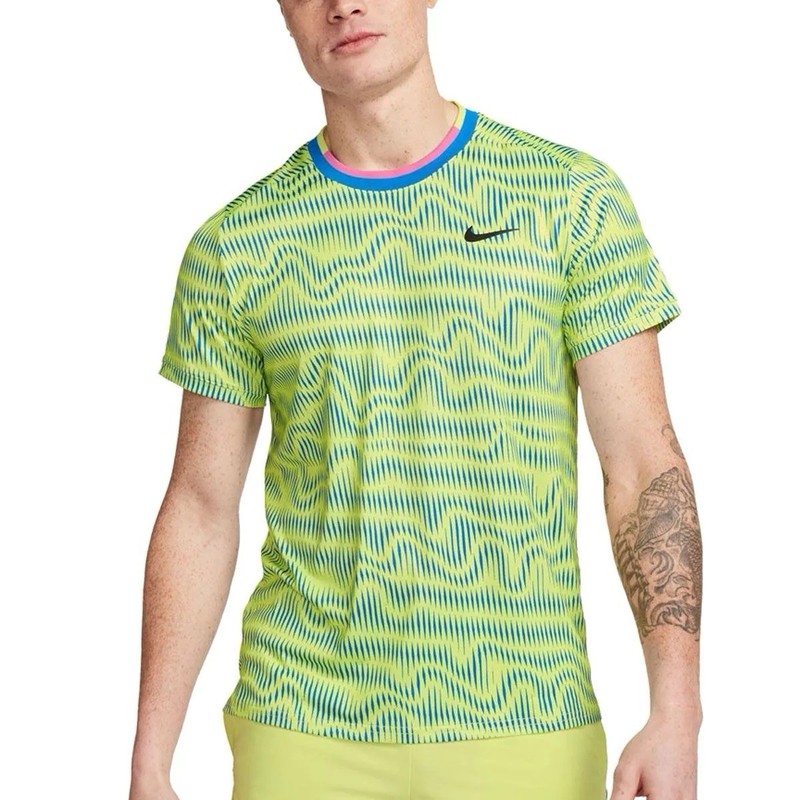 Nike Court Advantage 2 Lorenzo Musetti Tennis Shirt $75 Sz XL Men's FD5322-736 gallery