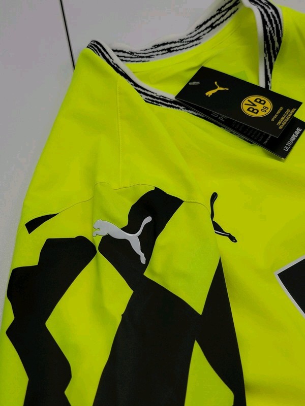 Puma BVB ANNIVERSARY JERSEY AUTHENTIC Men's Size Large Long Sleeve 776141-04 NEW gallery