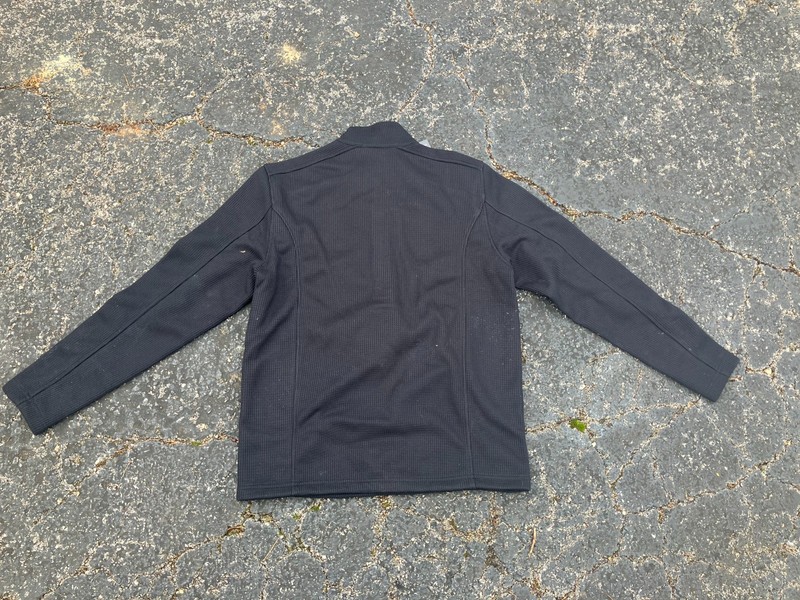 Ogio Shirt Men's 1/4 Zip Thick Pullover Long Sleeve Black Size Medium (M) NWT gallery