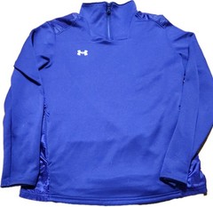 Under Armour Men’s Large ColdGear Quarter Zip Loose Fit Pullover, Golf Shirt