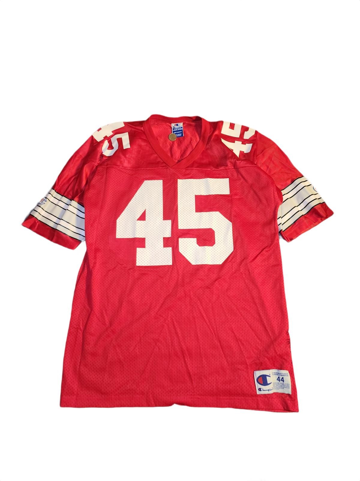 Vintage 90s Y2K Ohio State Buckeyes Archie Griffin #45 Champion College Sz 44 gallery