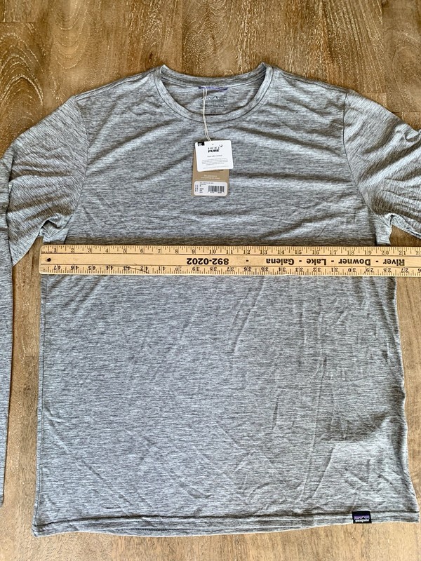 🔥PATAGONIA Capilene Cool Daily Shirt🔥Feather Grey FEA L/S 🔥45180 SP24 New NWT gallery