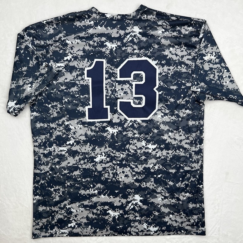 NY YANKEES Men's XL Jersey T-Shirt Badger Sports Performance Digital Camo #13 gallery