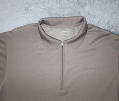 Alpine Design Dri Logic Men’s SZ M 1/4 Zip Brown Short Sleeve Shirt Hiking