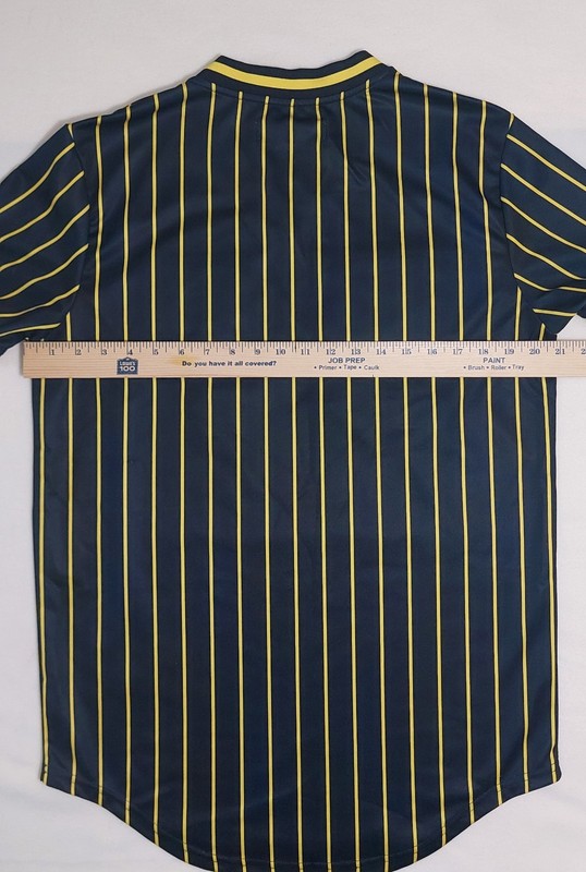 BLACK PYRAMID 2017-2018 Pittsburgh Pirates Baseball Pinstripe Jersey Medium Men gallery
