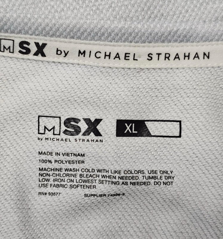 MSX by Michael Strahan 100% Polyester Long Sleeve Shirt Size XL gallery