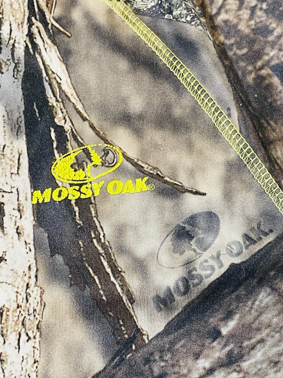 Mossy Oak Dri More Tech Camouflage T-Shirt Men's XL Real Tree Hunting Top EUC gallery