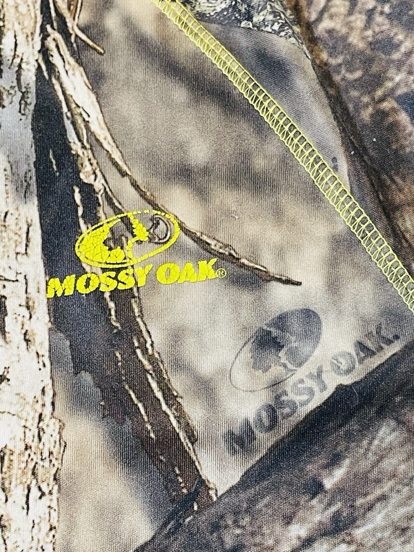 Mossy Oak Dri More Tech Camouflage T-Shirt Men's XL Real Tree Hunting Top EUC gallery