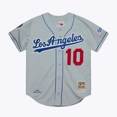 Mens Mitchell & Ness MLB ROAD JERSEY DODGERS 2002 HIDEO NOMO