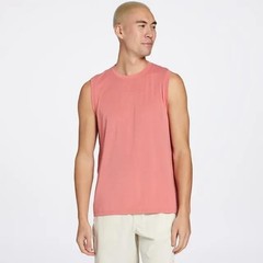 VRST Mens Icon Comfy Tank Pink Rouge Large NWT