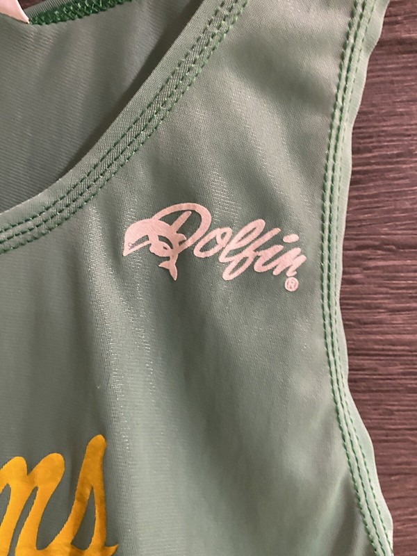 Adams State Xc Track Team Issued Singlet Vintage Marathon Running Dolfin 70s gallery