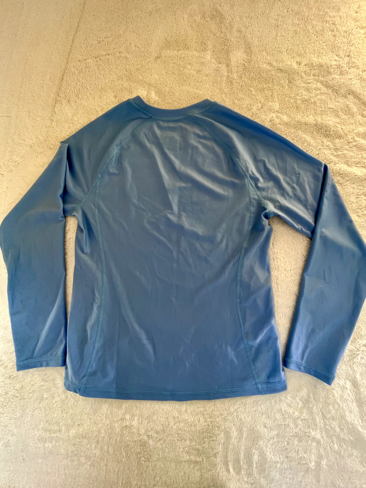 HODO SPORTS Men's Size Small Long Sleeve Athletic Tee Shirt Blue gallery