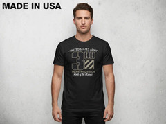 NEW 3rd Infantry Division – Unisex TEE SHIRT SIZE S-2XL MADE IN USA