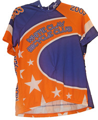 VTG Revi Cycling Jersey Adult EXTRA LARGE Orange White Clay 2003