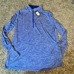 Under Armour Mens Tech 2.0 Half Zip Pullover Blue Heather 1328495-400 XL NWT