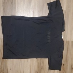 Elite Sports Technical Fightwear Men’s Black Athletic T-Shirt L Nylon Spandex