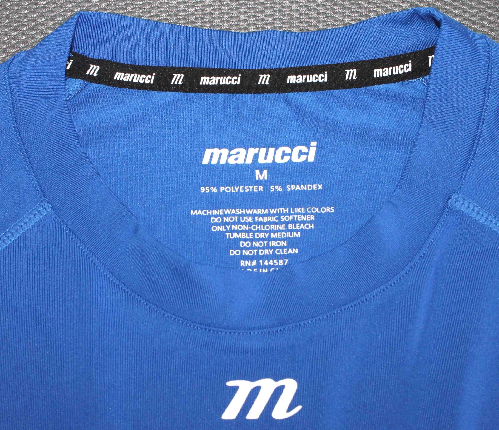 Marucci 3/4 Sleeve Performance Base Layer Shirt Mens Size Medium NEW with Flaw gallery