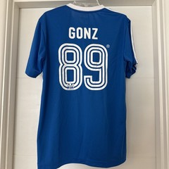 Adidas Skateboarding Mark Gonzales Gonz 89 Jersey Blue Krooked Climalite-M