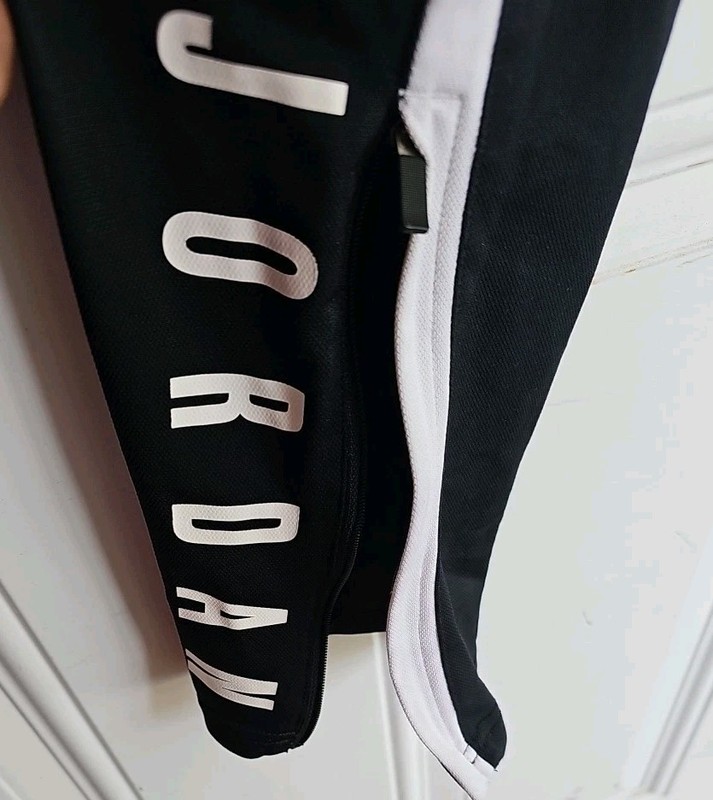 Jordan Alpha 23 Dri Fit Black Training Track Pants Men’s Sz L Athletic 889711-01 gallery