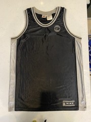Intact Labels Vintage 90s Size M Nike Basketball Black 2Pac Tupac Jersey