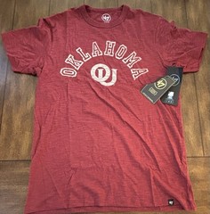 Oklahoma Sooners 47 BRAND T-Shirt Adult Small NWT