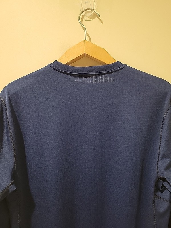 Patagonia Capilene Midweight Shirt Mens M Blue Thermal Long Sleeve Base Layer gallery
