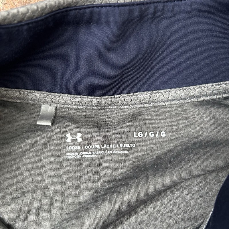 Under Armour 1/4 Zip Pullover Mens L Loose Lightweight Golf Casual gallery