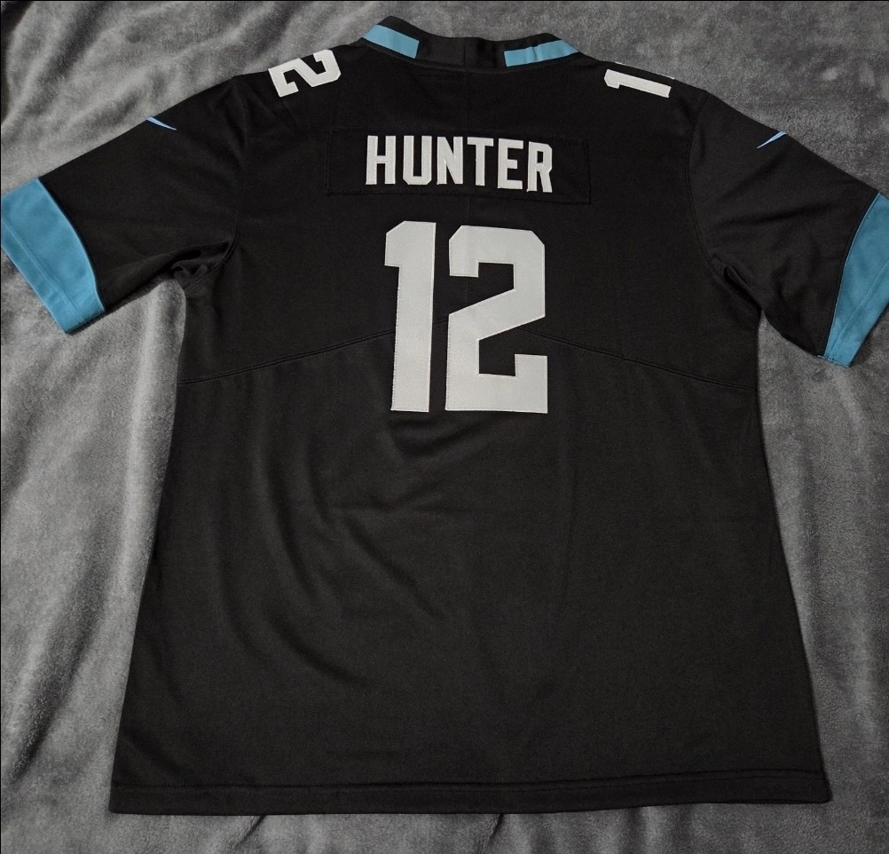 Fast Free Shipping! XXL 2X Travis Hunter Jacksonville Jaguars Stitched Jersey 12 gallery