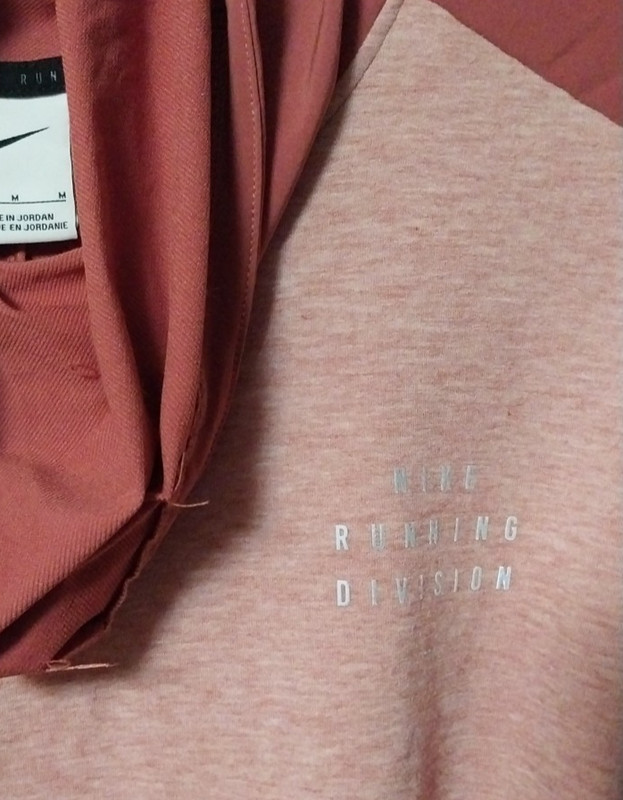 Nike Therma-Fit Run Division Wool Blend Men's M Cowl Neck Pullover Clay NWT $99 gallery