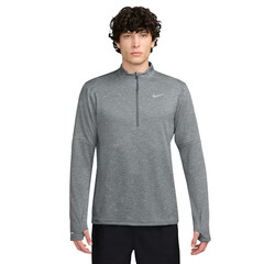 Nike Therma‑FIT Running 1/2 Zip Mens XL Gray Water‑Repellent Shirt FZ1149-084