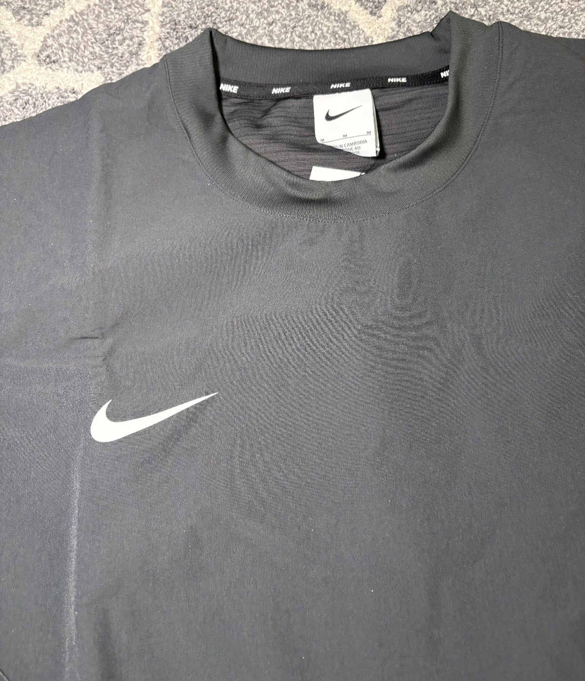 Nike Dri-FIT Lightweight Player Pullover Jacket Anthracite FD4291-066 M baseball gallery