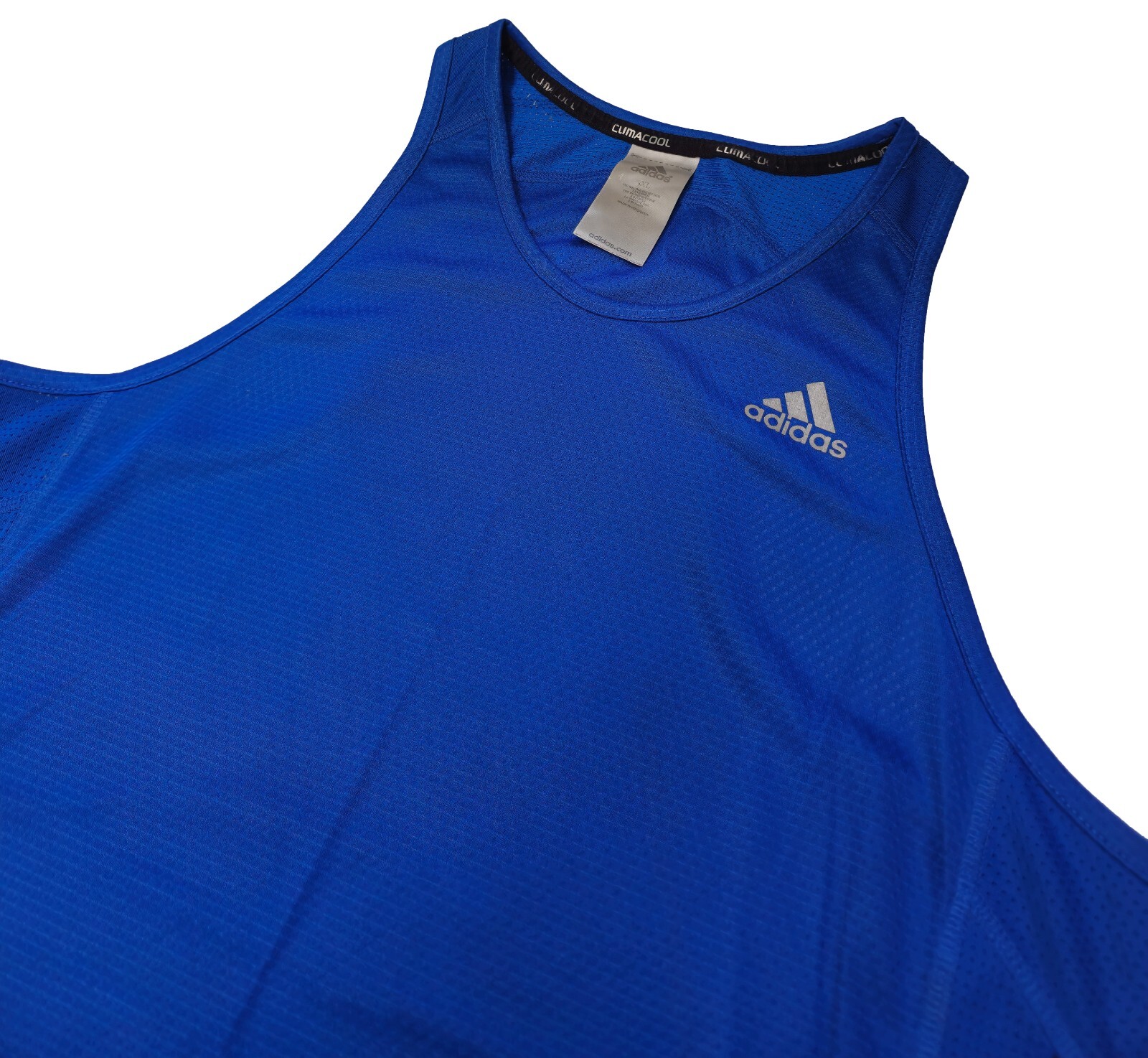 Adidas Response Sleeveless Tank Top Men's Blue Activewear Top Size XL Round Neck gallery