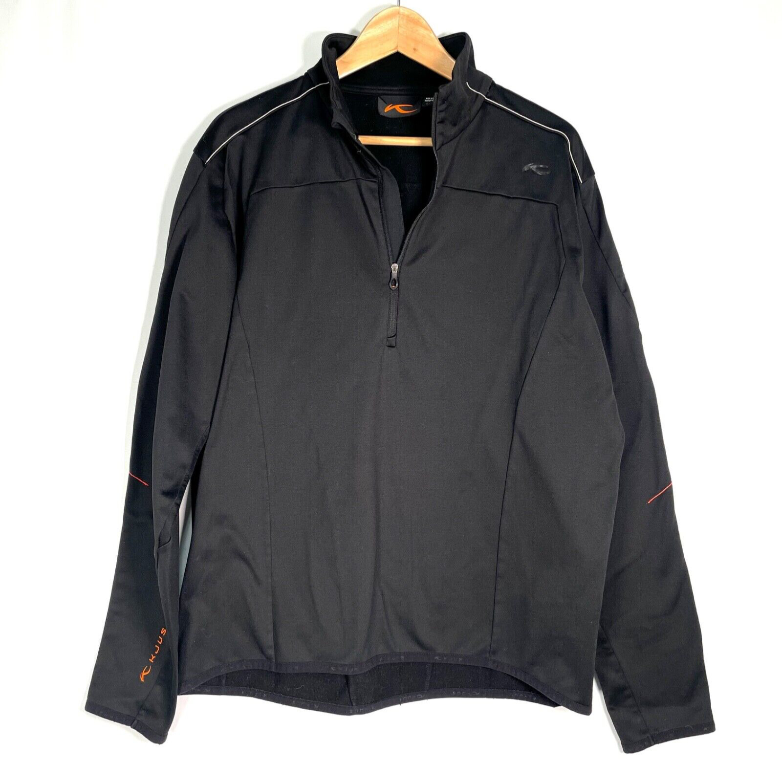 KJUS Midlayer Pullover 1/2 zip Brushed Fleece Lined Performance Top, men’s 54 XL gallery