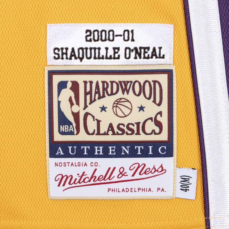 MITCHELL & NESS NBA AUTHENTIC JERSEY LA LAKERS 00 SHAQUILLE O'NEAL gallery
