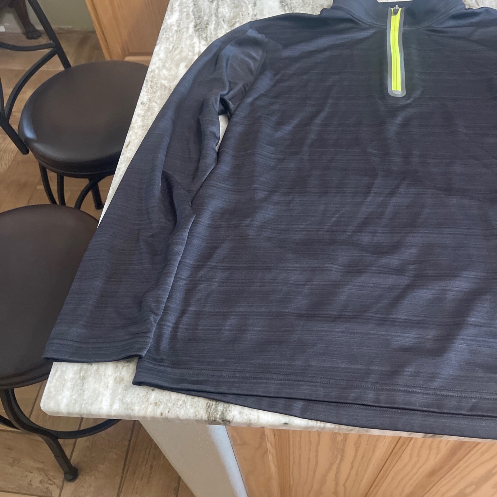 FILA Mens 2XL Black Quarter Zip Long Sleve gallery