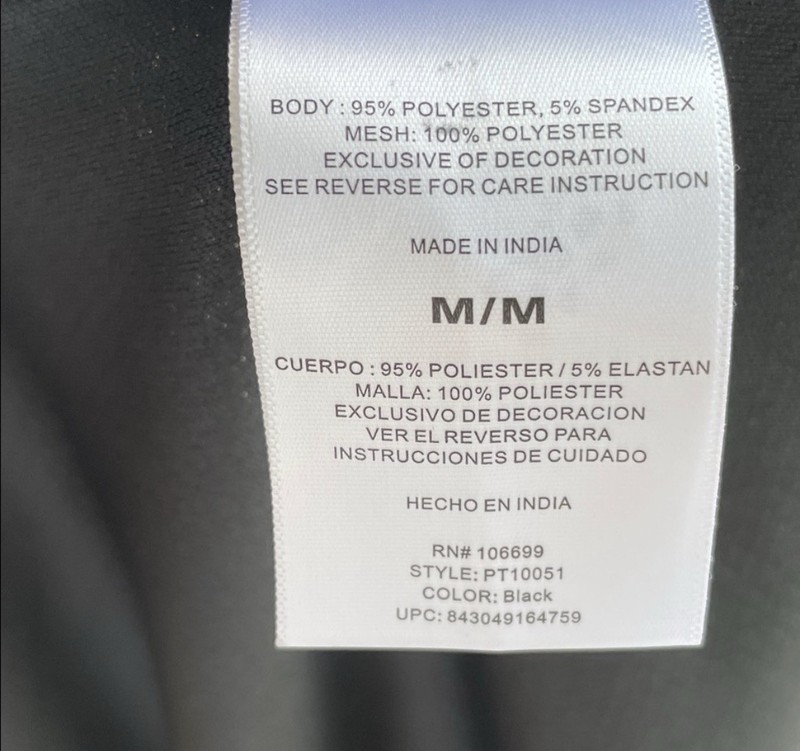 Men's Habit Black Fork Mountain Trail 1/4 Zip Performance Layer Size Medium gallery