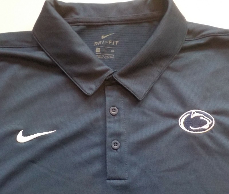 PENN STATE NITTANY LIONS NIKE DRI-FIT GOLF COACHES POLO SHIRT MENS 2X 3X NWT gallery