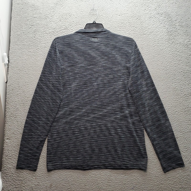 Under Armour Golf Performance Activewear Shirt Mens Large Gray Mock Neck 1/4 Zip gallery